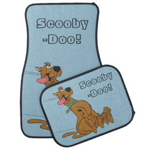 Scooby-Doo Slide With Tongue Out Car Mat