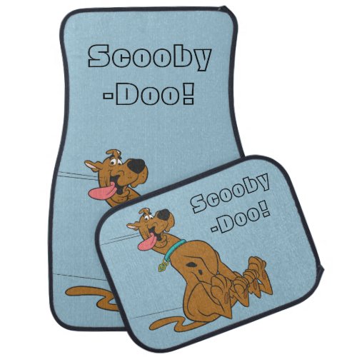 Scooby_Doo Slide With Tongue Out Car Mat
