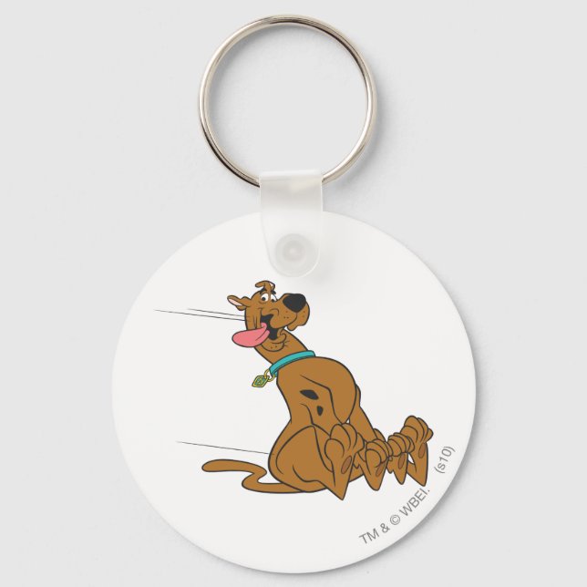 Scooby-Doo Slide With Tongue Out Keychain (Front)