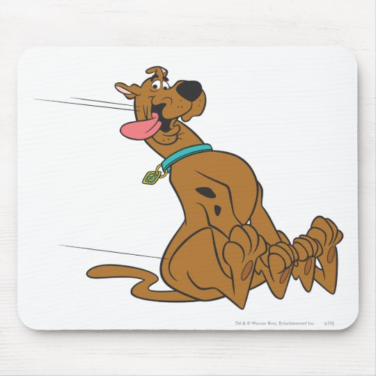 Scooby Doo Slide With Tongue Out Mouse Pad 