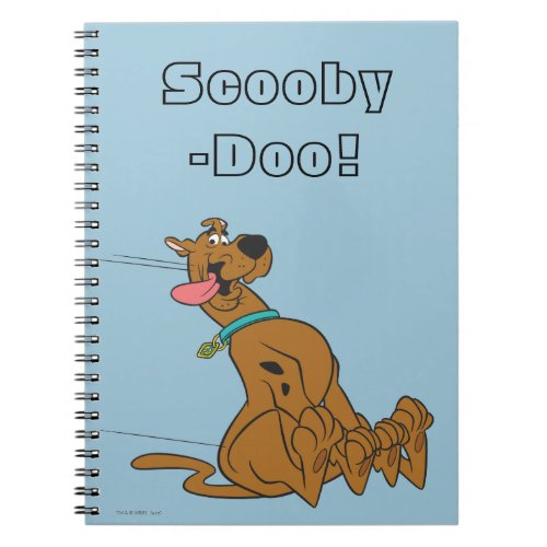 Scooby_Doo Slide With Tongue Out Notebook