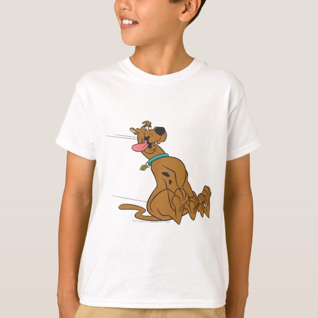 Scooby-Doo Slide With Tongue Out T-Shirt (Front)