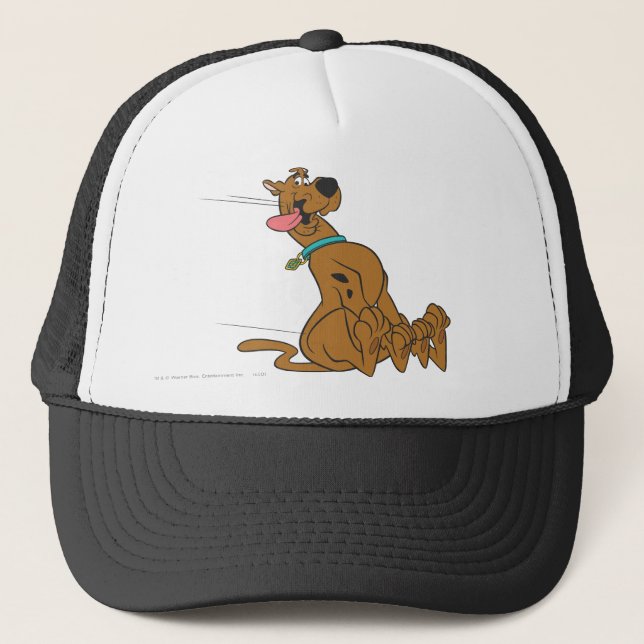 Scooby-Doo Slide With Tongue Out Trucker Hat (Front)