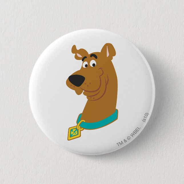 Scooby-Doo Smile Pinback Button (Front)