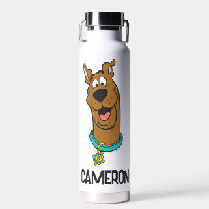 Scooby-Doo Smiling Face Add Your Name Water Bottle