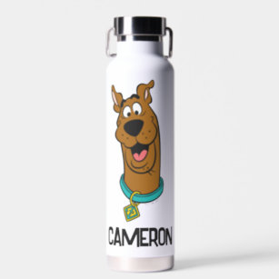 Scooby-Doo Smiling Face   Add Your Name Water Bottle