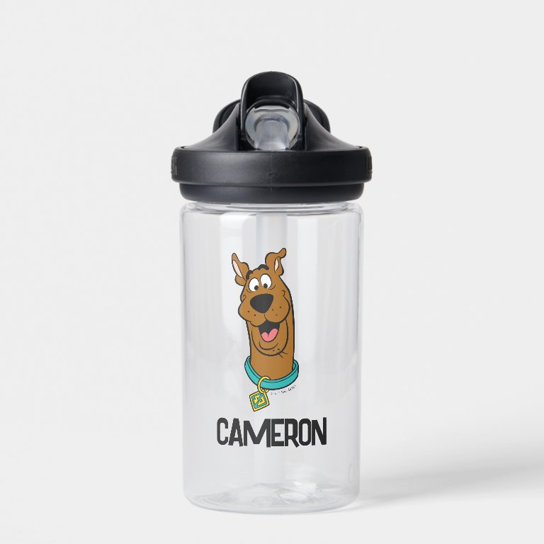 Scooby-Doo Smiling Face | Add Your Name Water                    Bottle