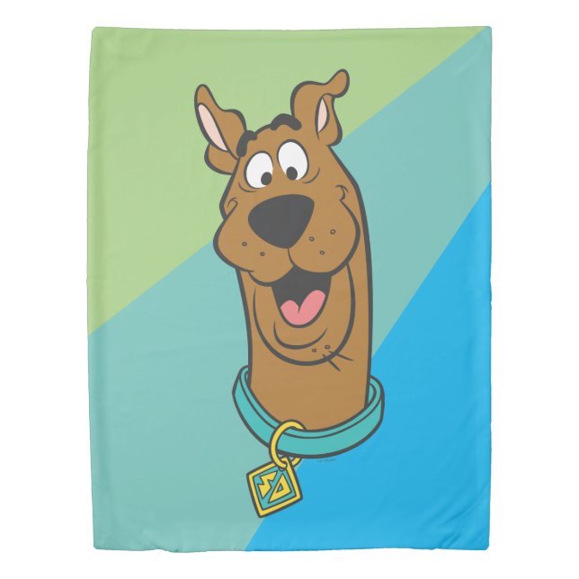 Scooby-Doo Smiling Face Duvet Cover (Front)