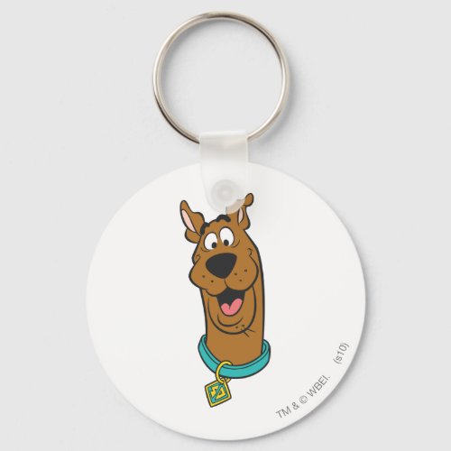 Scooby_Doo Smiling Face Keychain