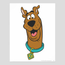 Scooby-Doo Smiling Face Poster