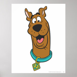 Scooby-Doo Smiling Face Poster