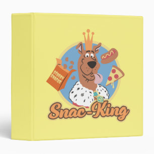 Scooby-Doo Snac-King 3 Ring Binder