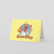Scooby-Doo Snac-King Card