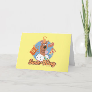 Scooby-Doo Snac-King Card