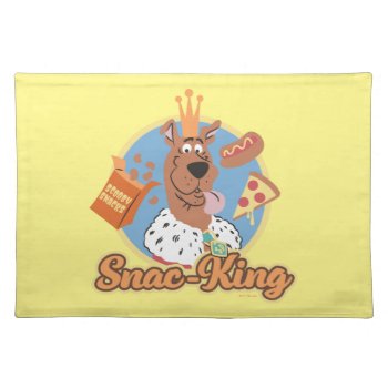 Scooby-doo Snac-king Cloth Placemat by scoobydoo at Zazzle