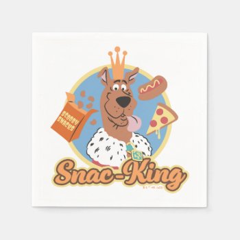 Scooby-doo Snac-king Napkins by scoobydoo at Zazzle