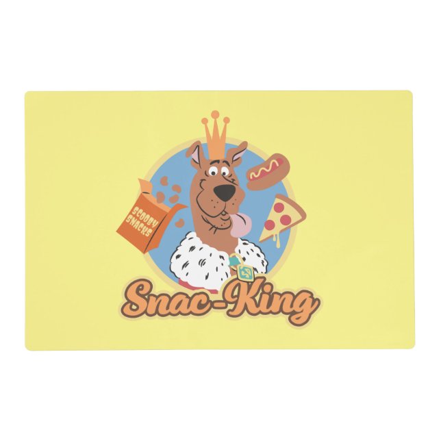 Scooby-Doo Snac-King Placemat (Front)