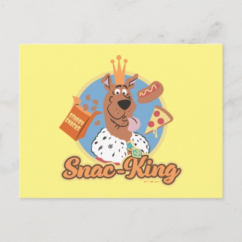 Scooby_Doo Snac_King Postcard