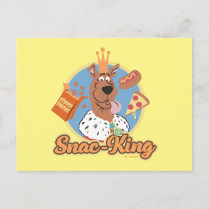 Scooby-Doo Snac-King Postcard