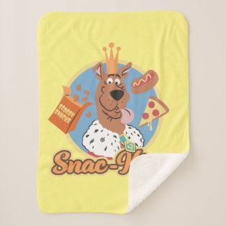 Scooby-Doo Snac-King Sherpa Blanket