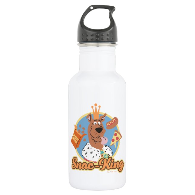 Scooby-Doo Snac-King Stainless Steel Water Bottle (Front)