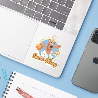 Scooby-Doo Snac-King Sticker