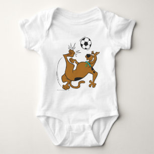 Scooby-Doo Soccer Overhead Kick Baby Bodysuit