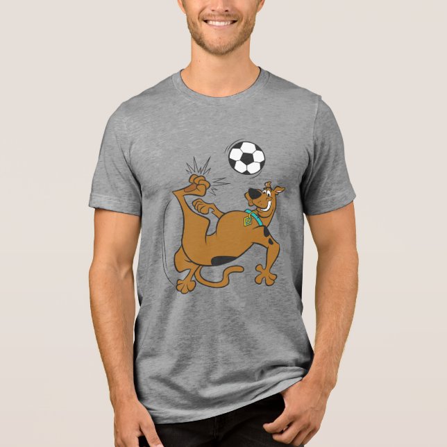 Scooby-Doo Soccer Overhead Kick Tri-Blend Shirt (Front)