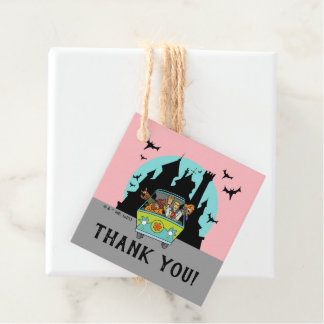 Scooby-Doo Spooktacular Baby Shower Thank You Favor Tags