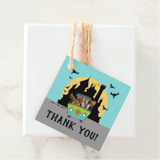 Scooby-Doo Spooktacular Baby Shower Thank You Favor Tags