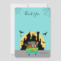 Scooby-Doo Spooktacular Baby Shower Thank You Invitation