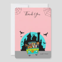 Scooby-Doo Spooktacular Baby Shower Thank You Invitation