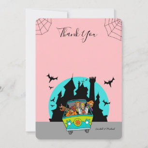 Scooby-Doo Spooktacular Baby Shower Thank You Invitation