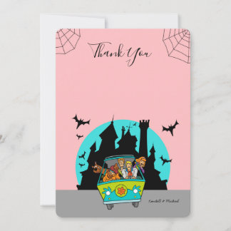 Scooby-Doo Spooktacular Baby Shower Thank You Invitation