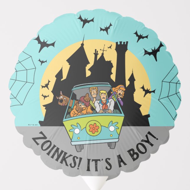 Scooby-Doo Spooktacular Halloween Baby Shower Balloon (Front)