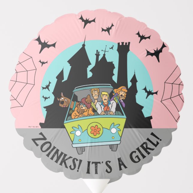 Scooby-Doo Spooktacular Halloween Baby Shower Balloon (Front)
