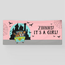Scooby-Doo Spooktacular Halloween Baby Shower Banner