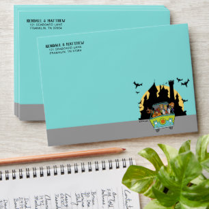 Scooby-Doo Spooktacular Halloween Baby Shower Envelope