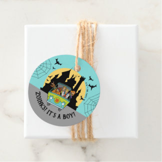 Scooby-Doo Spooktacular Halloween Baby Shower Favor Tags