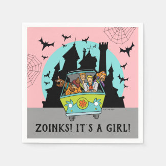 Scooby-Doo Spooktacular Halloween Baby Shower Napkins