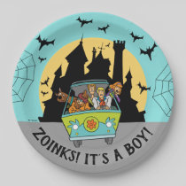 Scooby-Doo Spooktacular Halloween Baby Shower Paper Plates