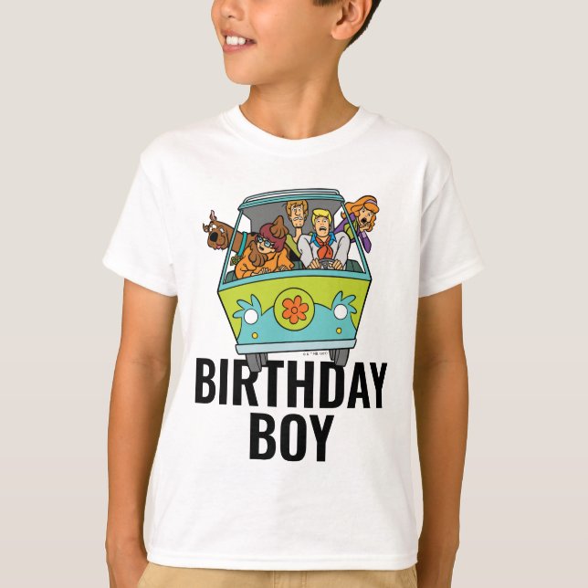 Scooby-Doo Spooktacular Halloween Birthday Boy T-S T-Shirt (Front)