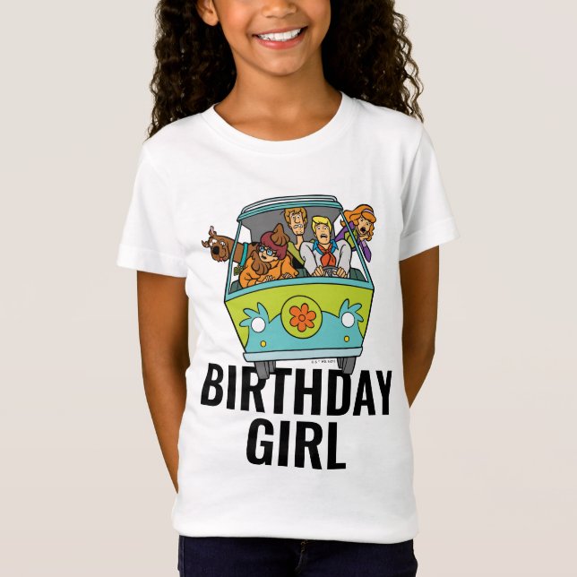 Scooby-Doo Spooktacular Halloween Birthday Girl T-Shirt (Front)