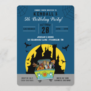 Scooby Doo Invitations Zazzle