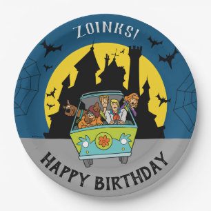 Scooby-Doo Spooktacular Halloween Birthday Paper Plates