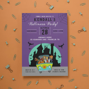 Scooby-Doo Spooktacular Halloween Party Invitation