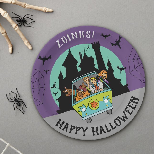 Scooby-Doo Spooktacular Halloween Party Paper Plates (Creator Uploaded)