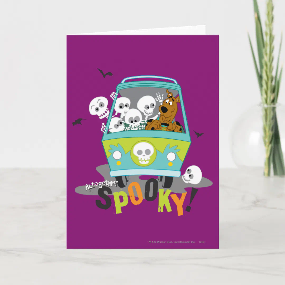 Scooby-Doo Spooky Mystery Machine Card