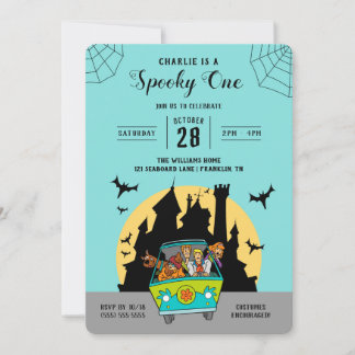 Scooby-Doo | Spooky One Halloween Birthday Invitation