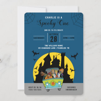 Scooby-Doo | Spooky One Halloween Birthday Invitation